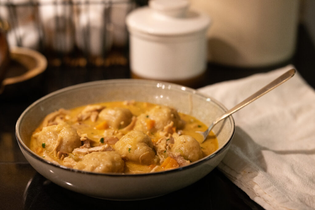 Cajun Chicken & Dumplings